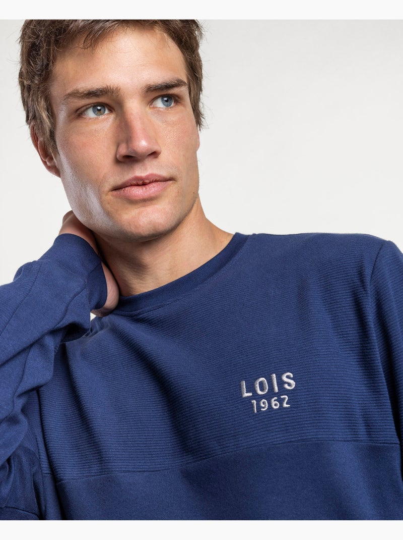 Pigiama a maniche lunghe LOIS Roy da uomo Blu - Kiabi