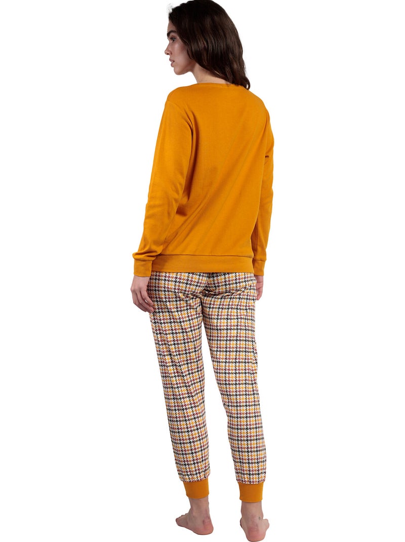Pigiama a maniche lunghe Lou Lou Returns da donna ADMAS Giallo - Kiabi