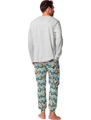 Pigiama a maniche lunghe originale da uomo DISNEY Mickey