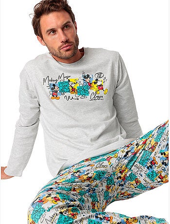 Pigiama a maniche lunghe originale da uomo DISNEY Mickey
