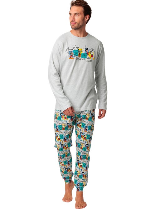 Pigiama a maniche lunghe originale da uomo DISNEY Mickey - Kiabi Pigiama a maniche lunghe originale da uomo DISNEY Mickey - Kiabi