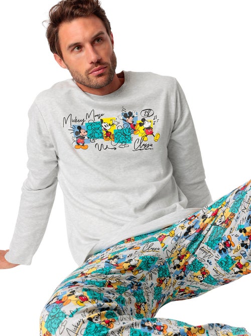 Pigiama a maniche lunghe originale da uomo DISNEY Mickey - Kiabi Pigiama a maniche lunghe originale da uomo DISNEY Mickey - Kiabi