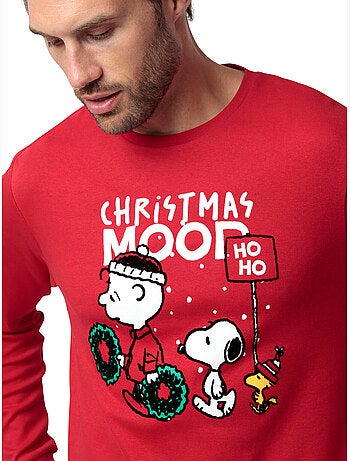 Pigiama a maniche lunghe PEANUTS HoHo Mood per uomo