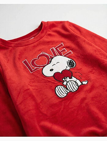 Pigiama a maniche lunghe PEANUTS Love Snoopy per bambine