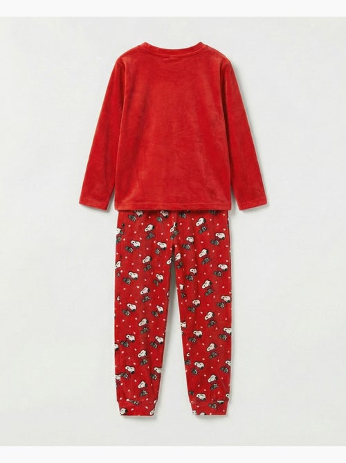 Pigiama a maniche lunghe PEANUTS Love Snoopy per bambine - Kiabi