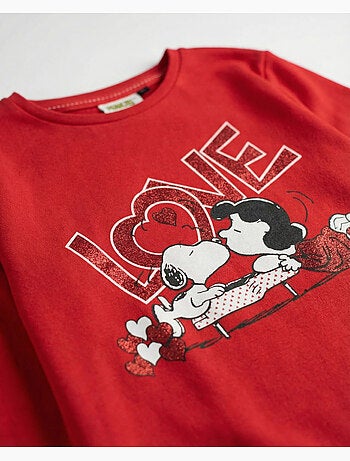 Pigiama a maniche lunghe PEANUTS Love Snoopy per bambine
