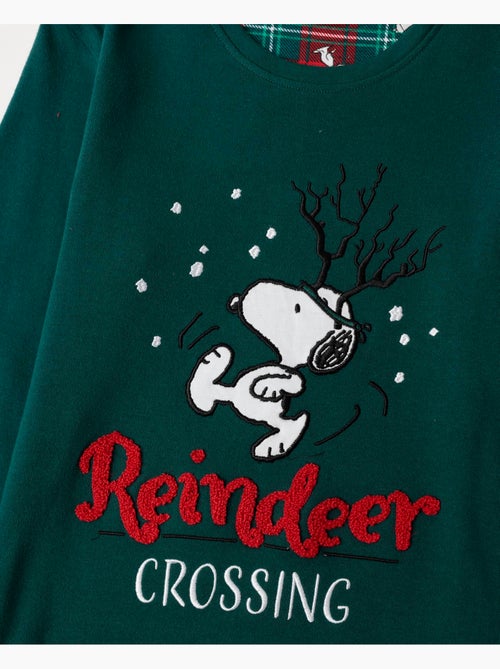 Pigiama a maniche lunghe PEANUTS Reindeer Crossing per ragazzi - Kiabi