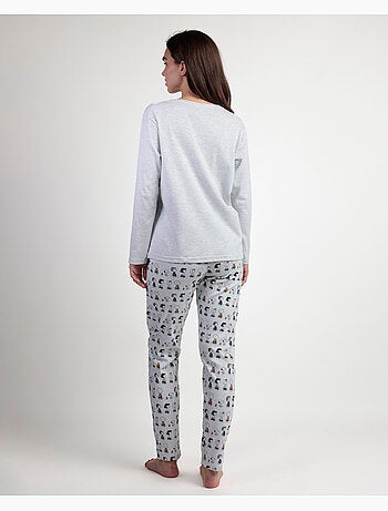 Pigiama a maniche lunghe PEANUTS Snoopy & Friends per donna