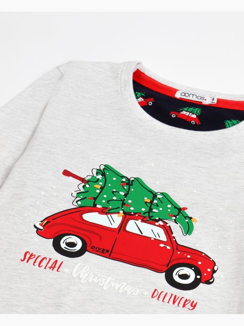 Pigiama a maniche lunghe per bambina con motivo albero di Natale ADMAS - Kiabi Pigiama a maniche lunghe per bambina con motivo albero di Natale ADMAS - Kiabi