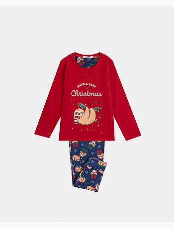 Pigiama a maniche lunghe per bambini ADMAS Have a Lazy Christmas