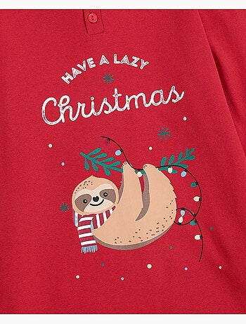 Pigiama a maniche lunghe per bambini ADMAS Have a Lazy Christmas