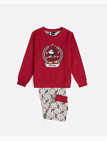 Pigiama a maniche lunghe per bambini DISNEY Re Topolino