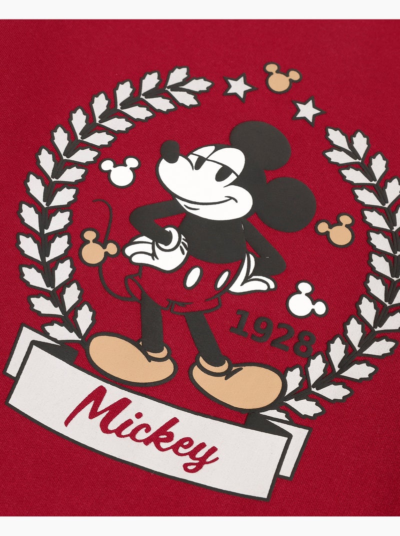 Pigiama a maniche lunghe per bambini DISNEY Re Topolino Bordeaux - Kiabi