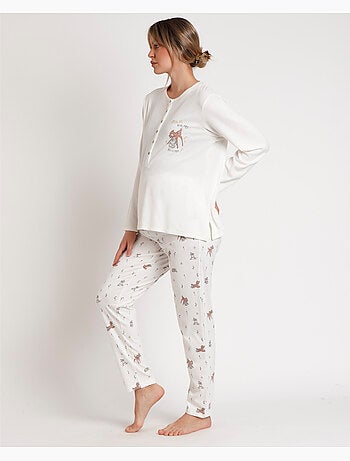Pigiama a maniche lunghe per la maternità DISNEY Bambi You Are So Loved da donna