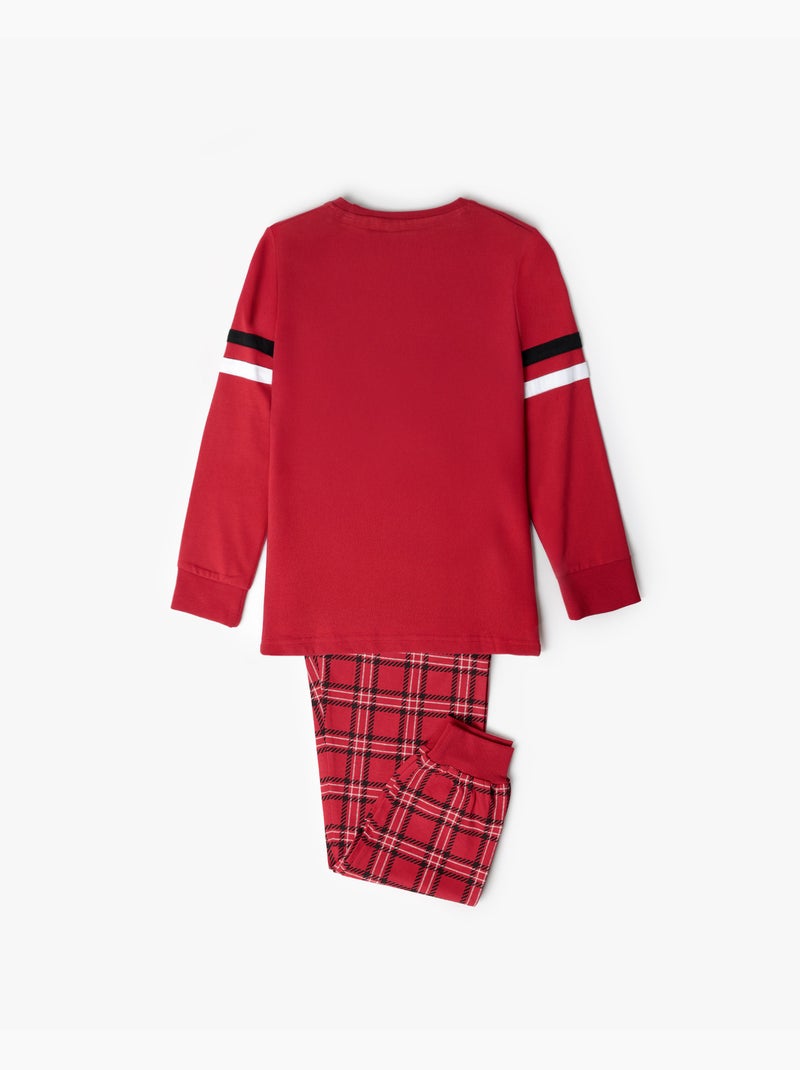 Pigiama a maniche lunghe per ragazzi CARS Punk Queen Rosso - Kiabi