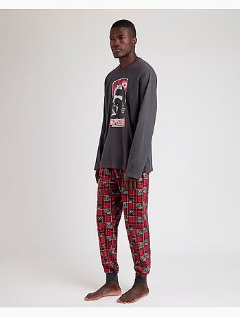 Pigiama a maniche lunghe punk Vader da uomo di STAR WARS