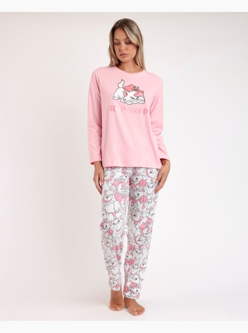 Pigiama a maniche lunghe Sleepy Marie da donna DISNEY - Kiabi Pigiama a maniche lunghe Sleepy Marie da donna DISNEY - Kiabi