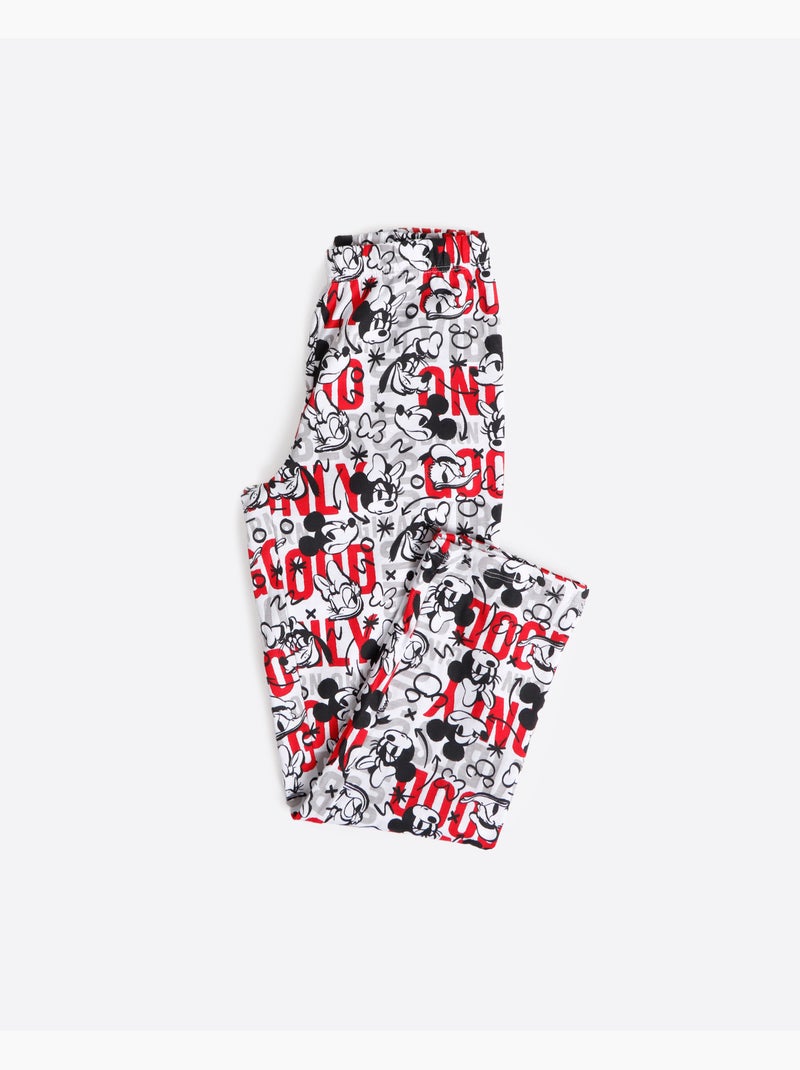 Pigiama a maniche lunghe Stay True per bambine DISNEY Rosso - Kiabi