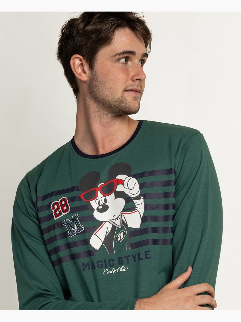Pigiama a maniche lunghe stile magico DISNEY da uomo Verde - Kiabi