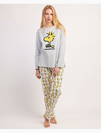 Pigiama a maniche lunghe Woodstock da donna PEANUTS