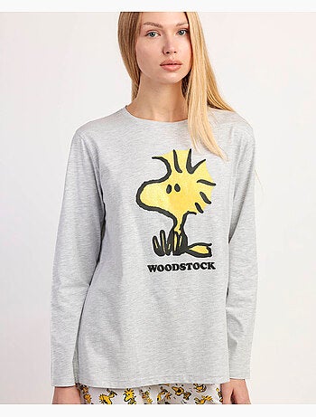 Pigiama a maniche lunghe Woodstock da donna PEANUTS