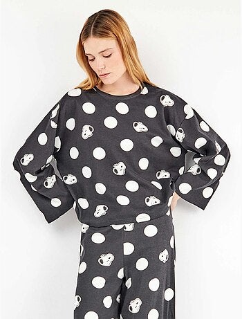 Pigiama a pois maxi snoopy