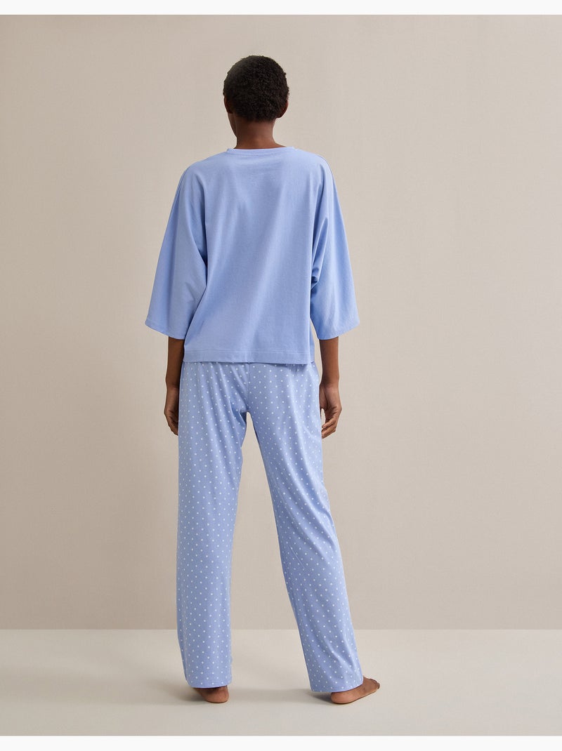 Pigiama a pois, MO Fashion Blu - Kiabi