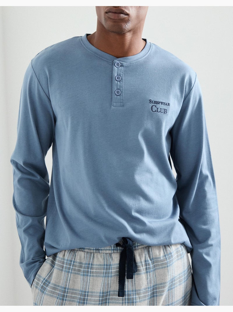 Pigiama a quadri, MO Fashion Blu - Kiabi