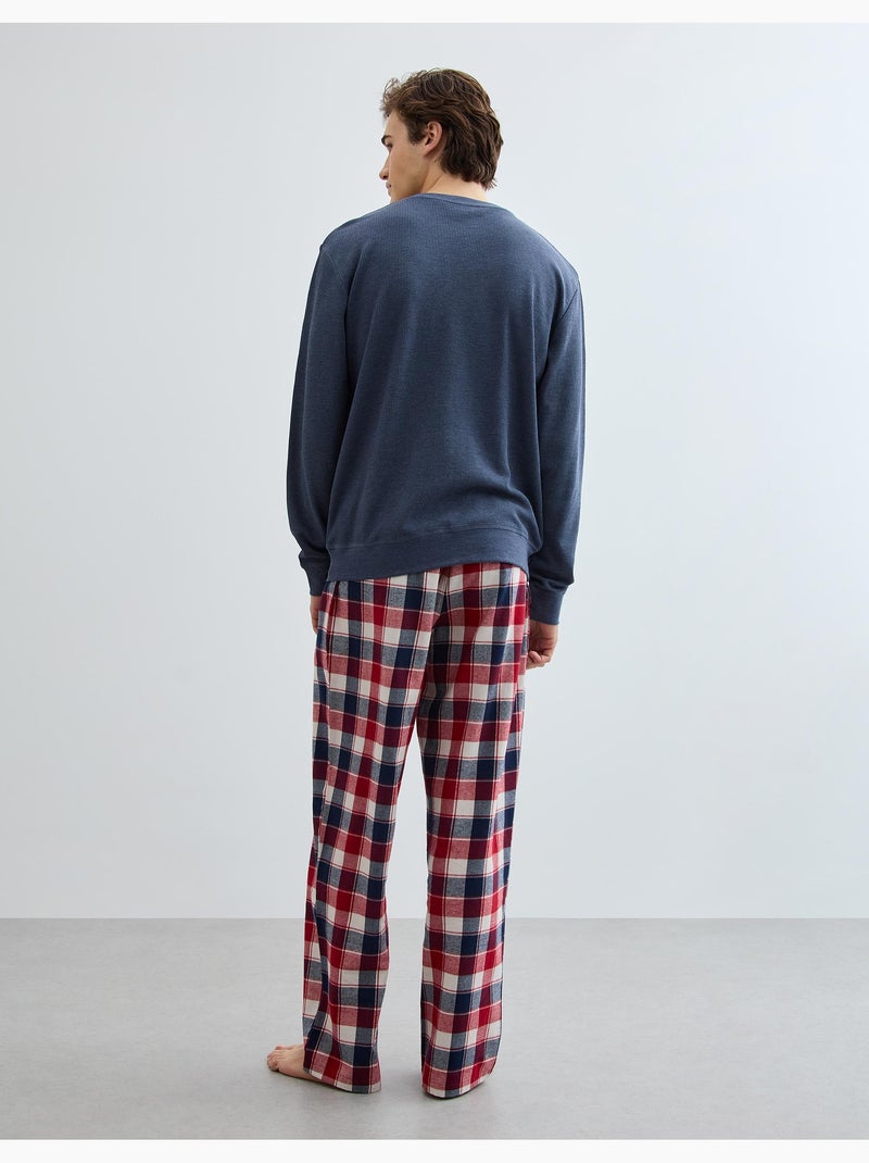 Pigiama a quadri, MO Fashion Blu - Kiabi