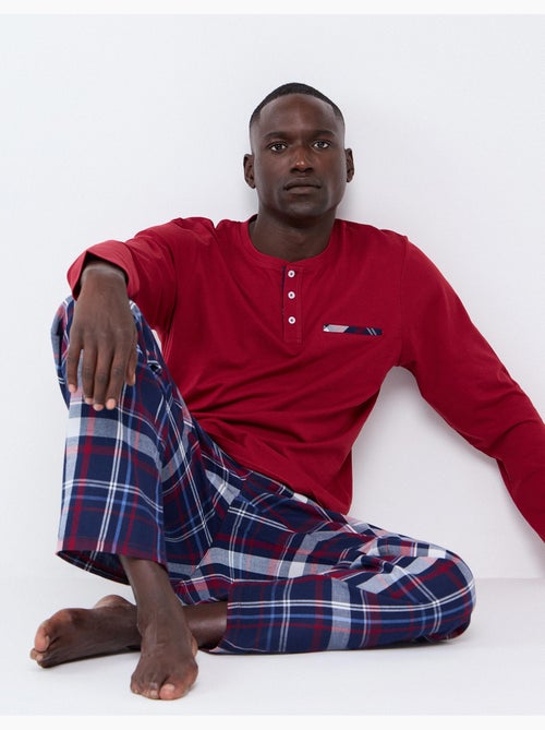 Pigiama a quadri, mo fashion - Kiabi Pigiama a quadri, mo fashion - Kiabi