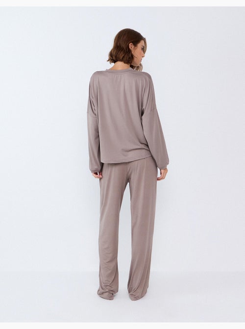 Pigiama a righe a maglia, mo fashion - Kiabi