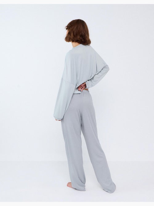Pigiama a righe a maglia, mo fashion - Kiabi