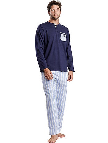 Pigiama a righe a maniche lunghe da uomo ADMAS CLASSIC