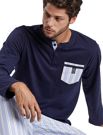 Pigiama a righe a maniche lunghe da uomo ADMAS CLASSIC