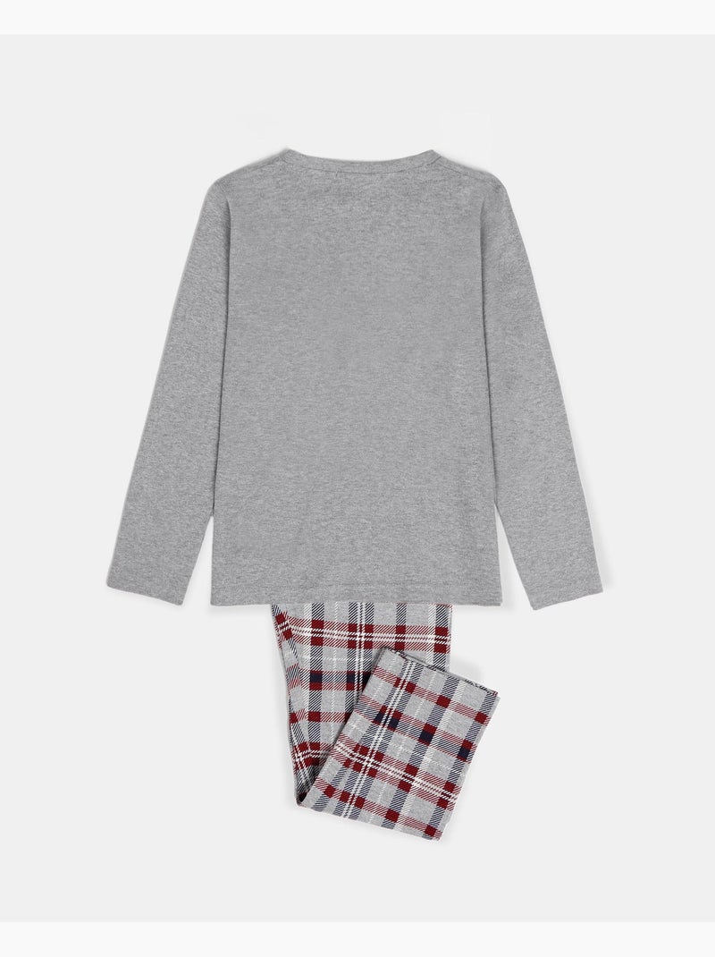 Pigiama ADMAS a maniche lunghe Lou Lou Goodnight per bambini Grigio melangiato - Kiabi
