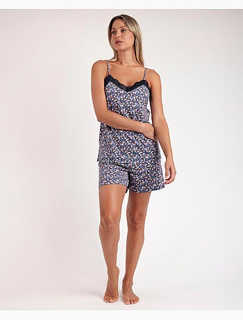 Pigiama ADMAS blu e rosa Liberty Strap per donna