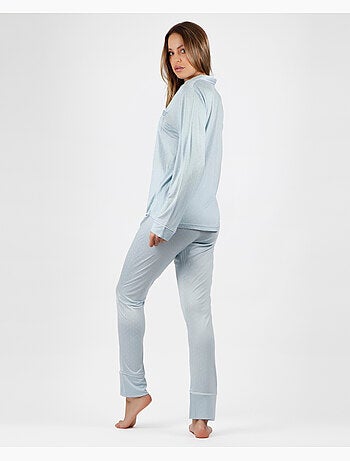 Pigiama aperto a maniche lunghe Soft Secret da donna ADMAS CLASSIC