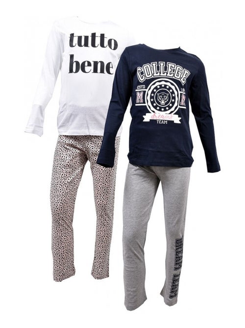 Pigiama Bambina CASA AND CO - Confezione da 2 - Kiabi