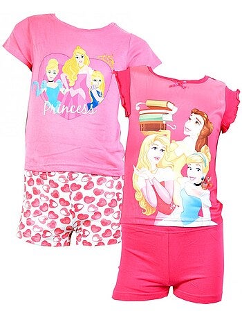 Pigiama Bambina Licenza: Minnie, Looney Tunes, Minions, Peppa Pig Cotone - Confezione da 4