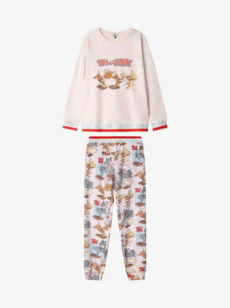 Pigiama bambina tom & jerry Rosa - Kiabi