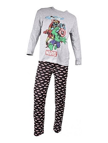 Pigiama bambino AVENGERS in cotone - Confezione da 2
