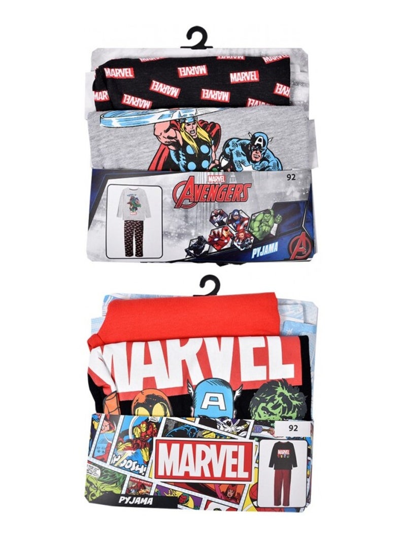 Pigiama bambino AVENGERS in cotone - Confezione da 2 Multicolore - Kiabi
