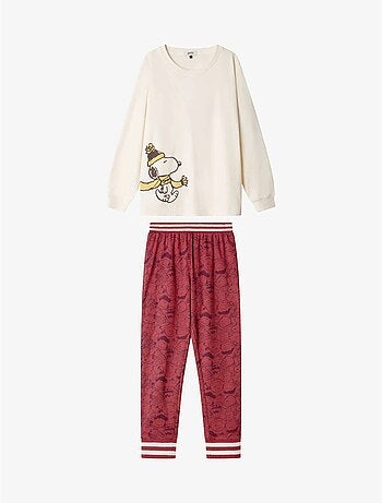 Pigiama bambino con stampa di snoopy