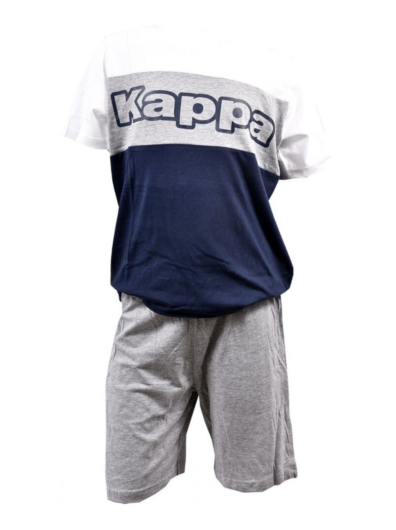 Pigiama bambino KAPPA Bianco Grigio Blu - Kiabi