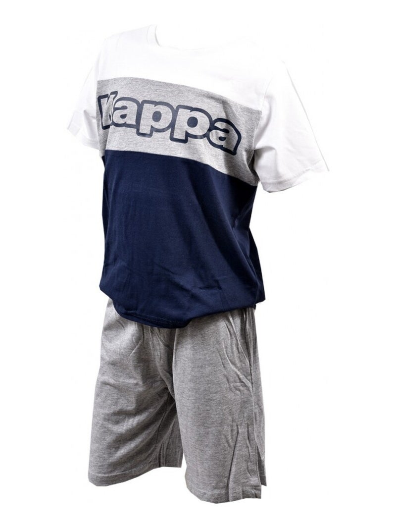 Pigiama bambino KAPPA Bianco Grigio Blu - Kiabi