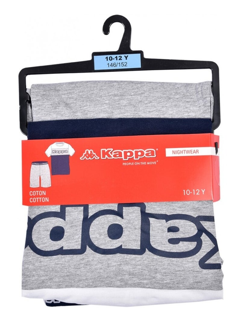 Pigiama bambino KAPPA Bianco Grigio Blu - Kiabi