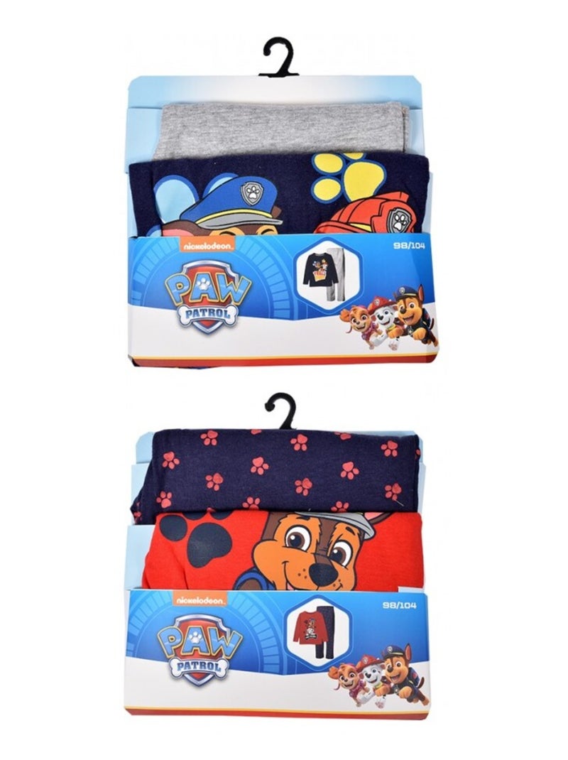 Pigiama bambino LICENZA PAT PATROUILLE in cotone - Confezione da 2 Multicolore - Kiabi