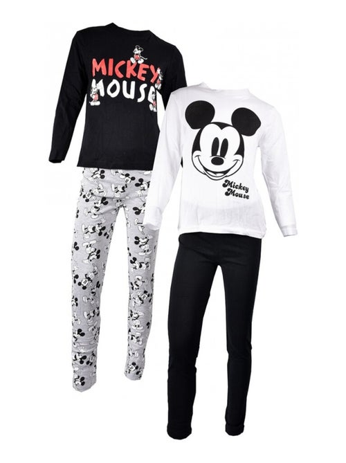 Pigiama bambino MICKEY in cotone - Confezione da 2 - Kiabi