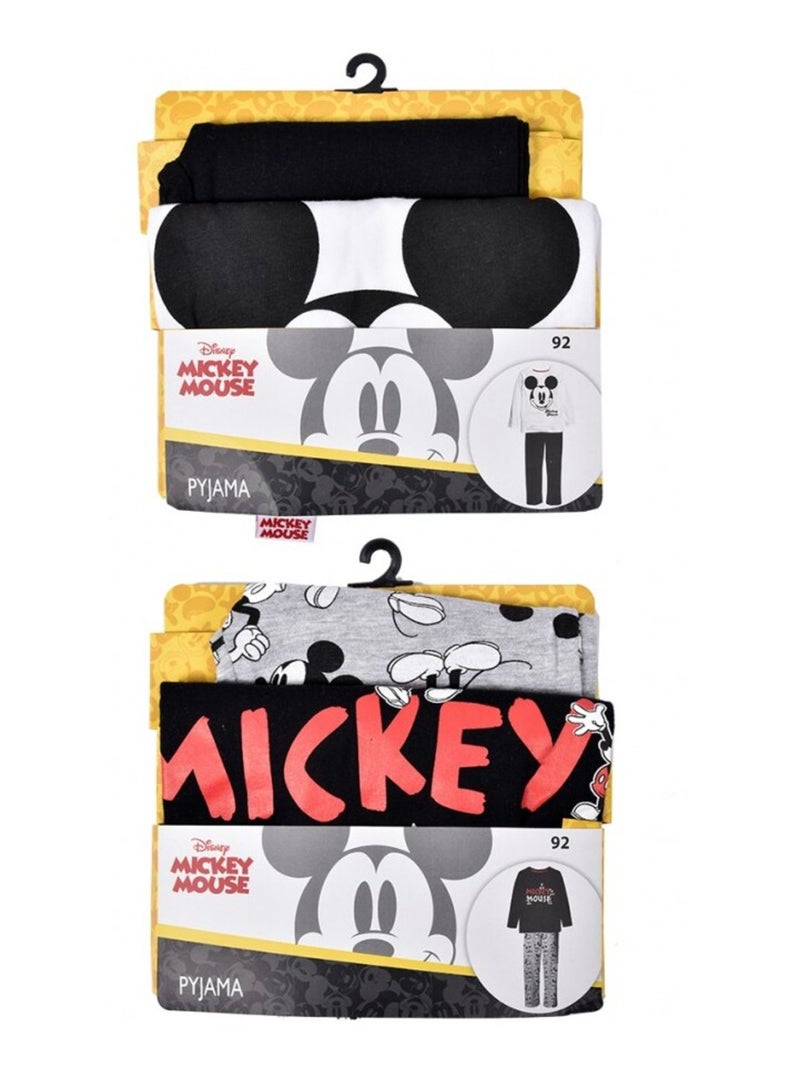 Pigiama bambino MICKEY in cotone - Confezione da 2 Multicolore - Kiabi