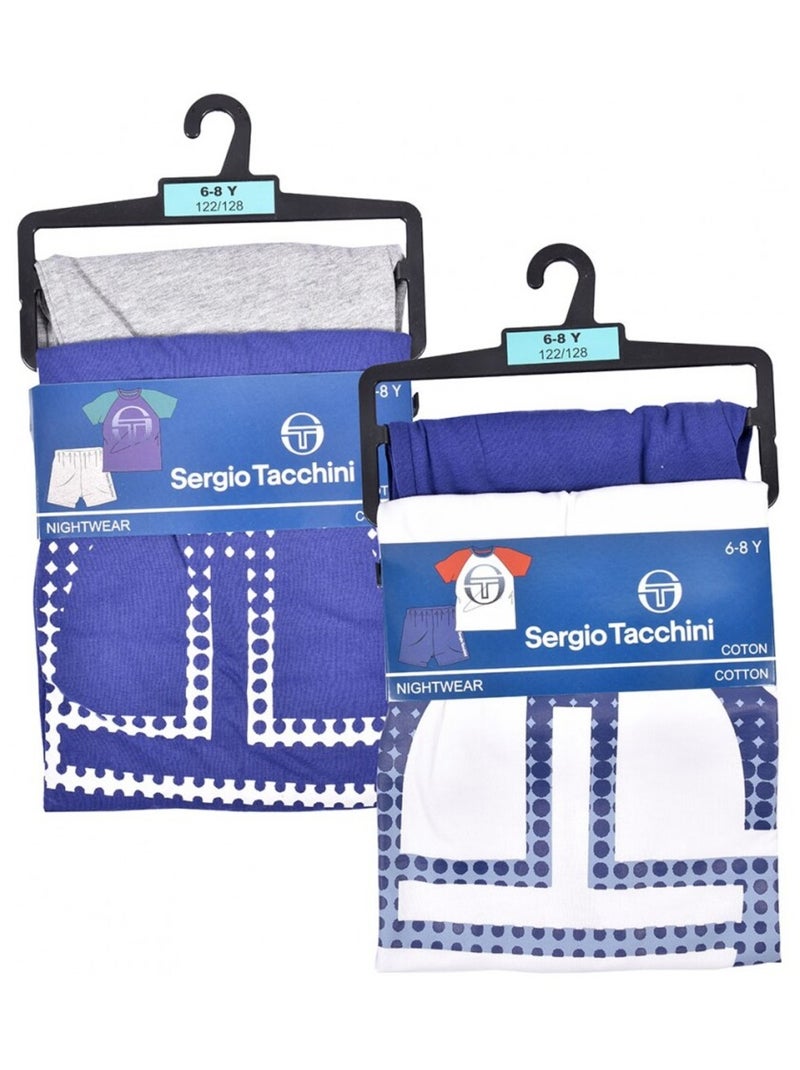 Pigiama bambino SERGIO TACCHINI - Confezione da Blu Bianco - Kiabi
